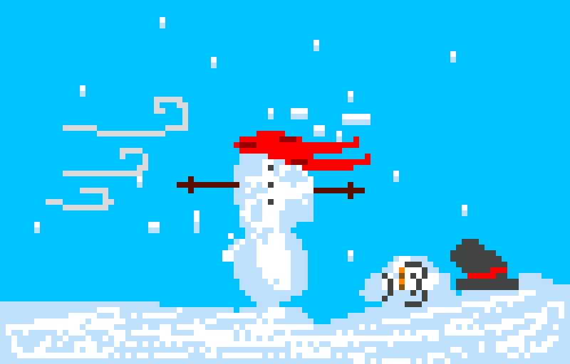 there is snow where I am !!!! as of 2/14/25