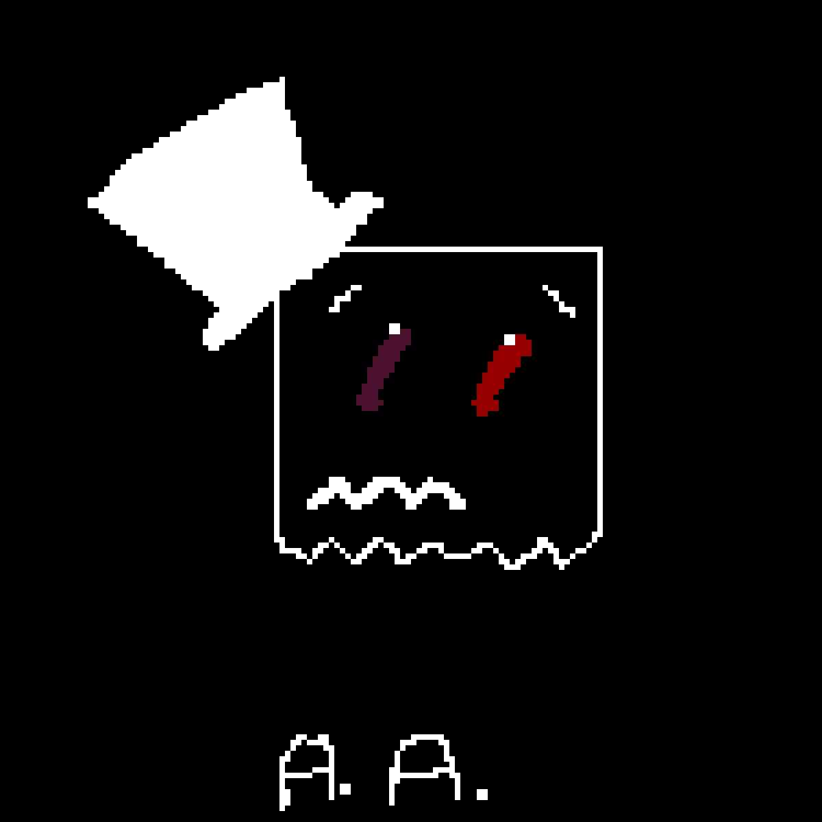 trouble. (profile pic.)