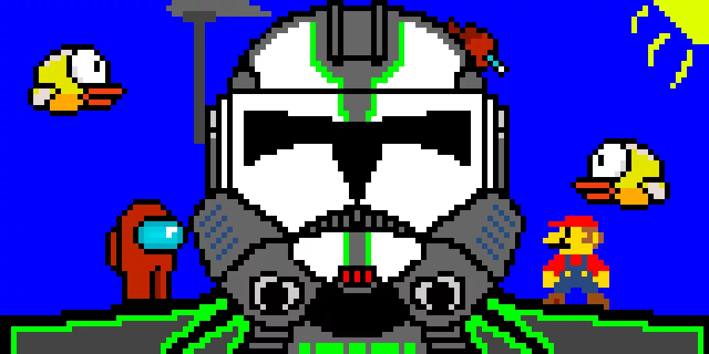 Big Stromtrooper chillin with the bros