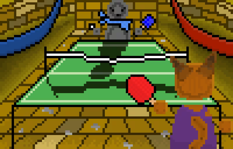 first round of the pickleball tourney brad vs kat