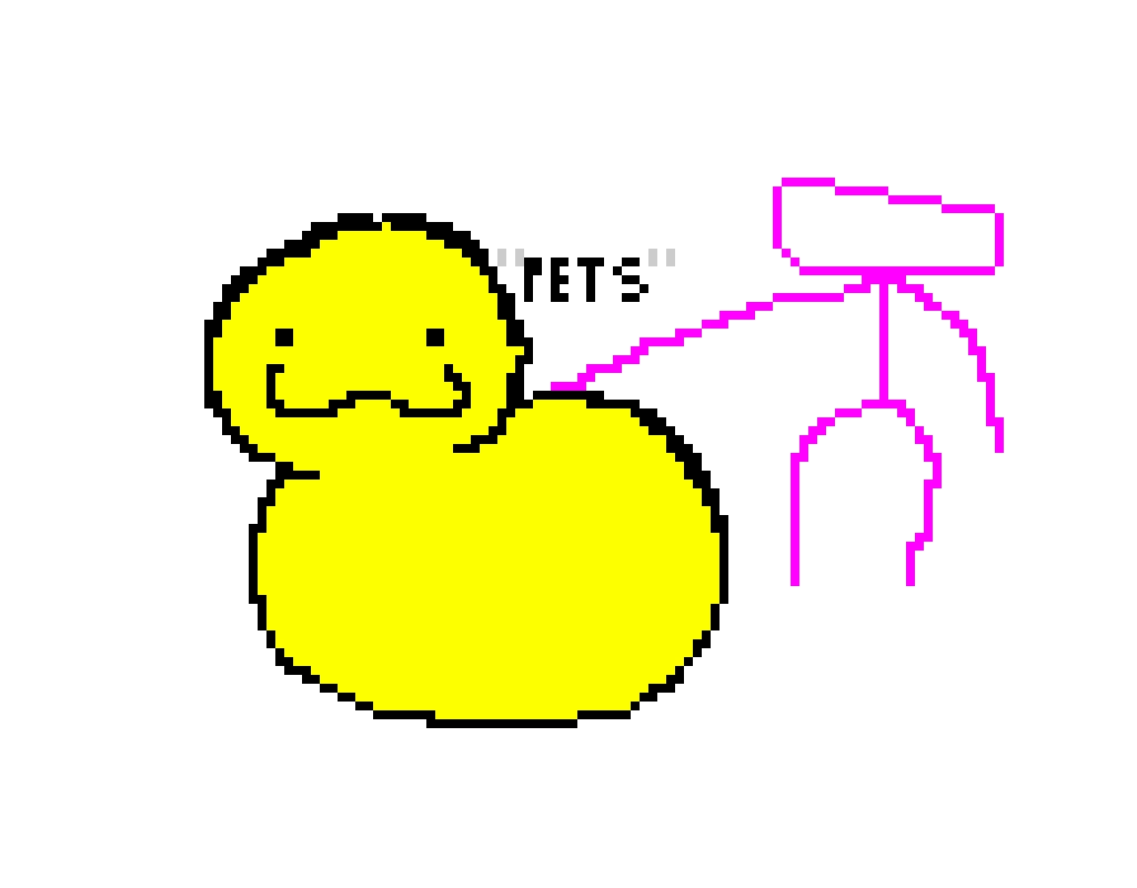 My OC with ducky @-@ (Credit to @Starry for the template)