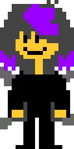 my undertale deltarune oc azzy in dark world