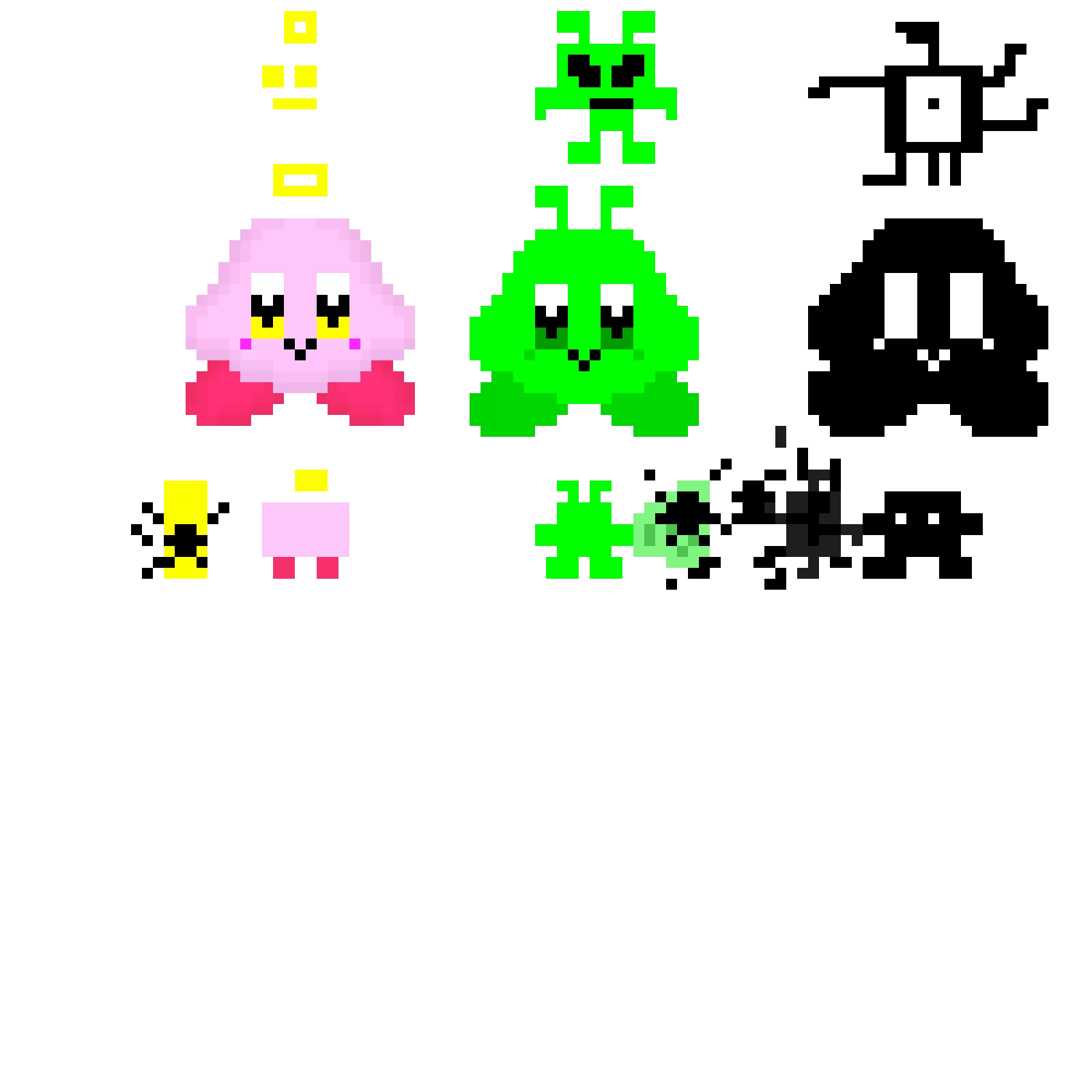 new kirby copy abilities angel alein and dark