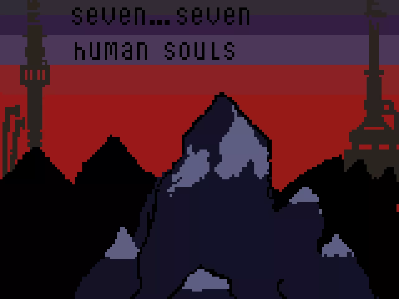 seven seven human souls mountain