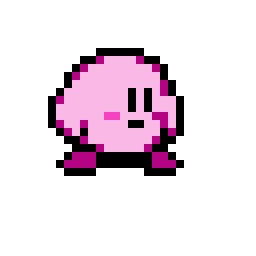 Kirby is not kirby pixel art
