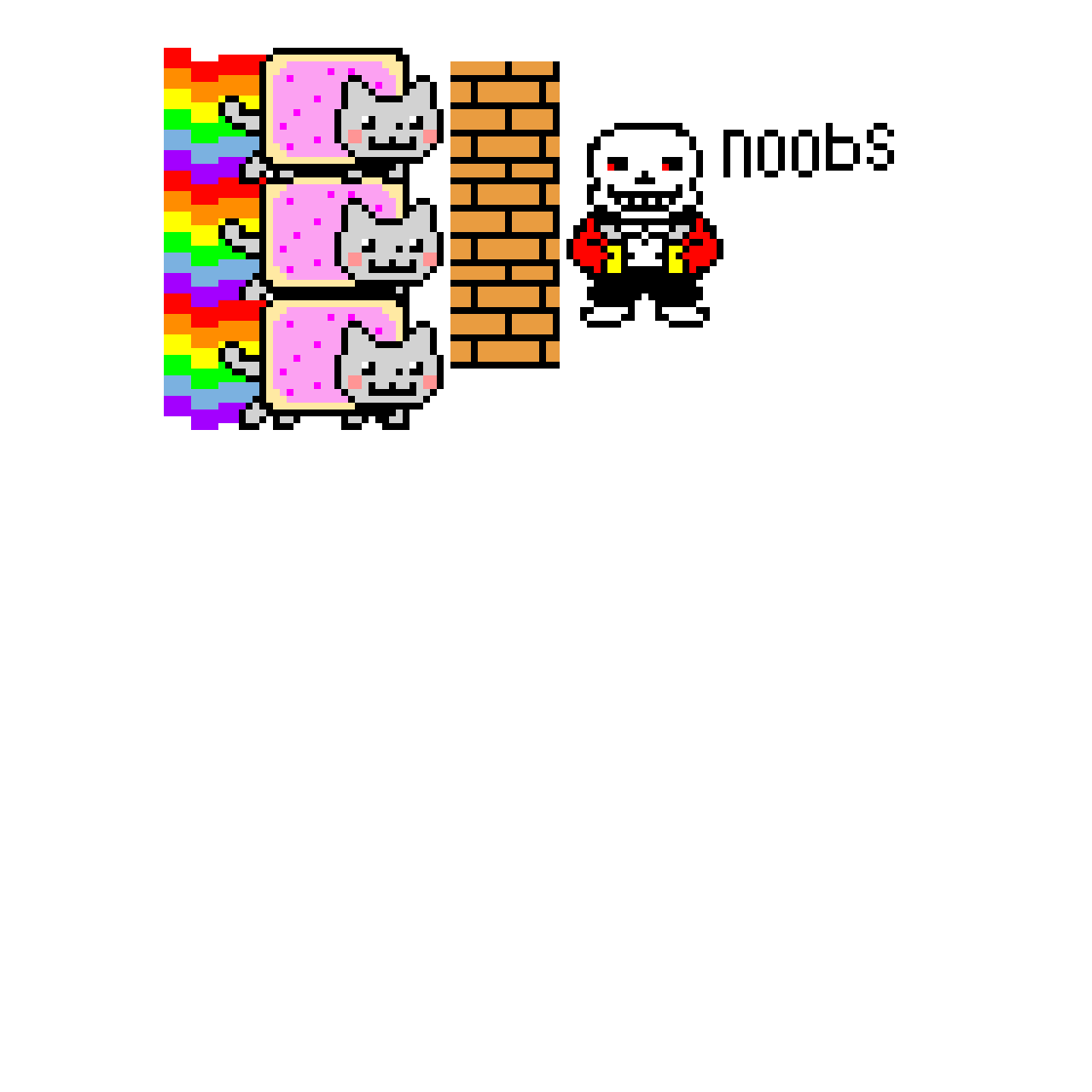 nyan vs sans