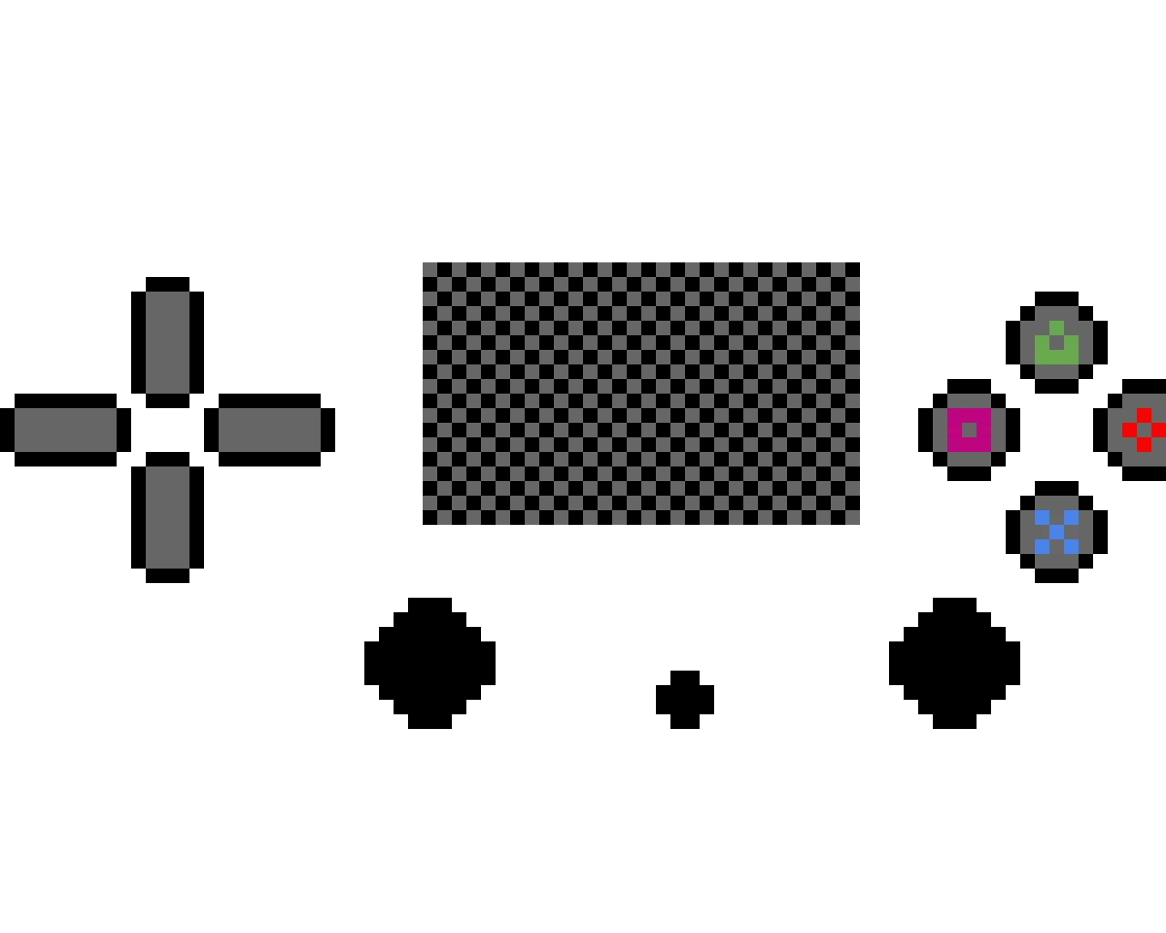 play station buttons 2