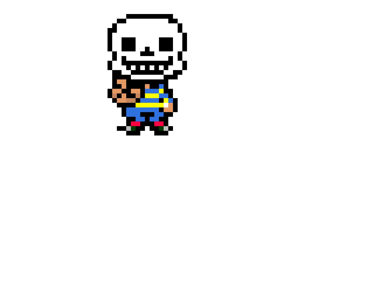 SANS IS NESS NO SERIOUSLY HE IS NESS NOT A JOKE