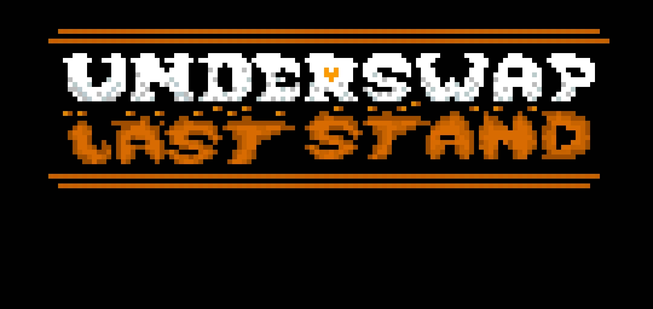 underswap last stand logo game on scratch and i might add underswap papyrus sprite to it