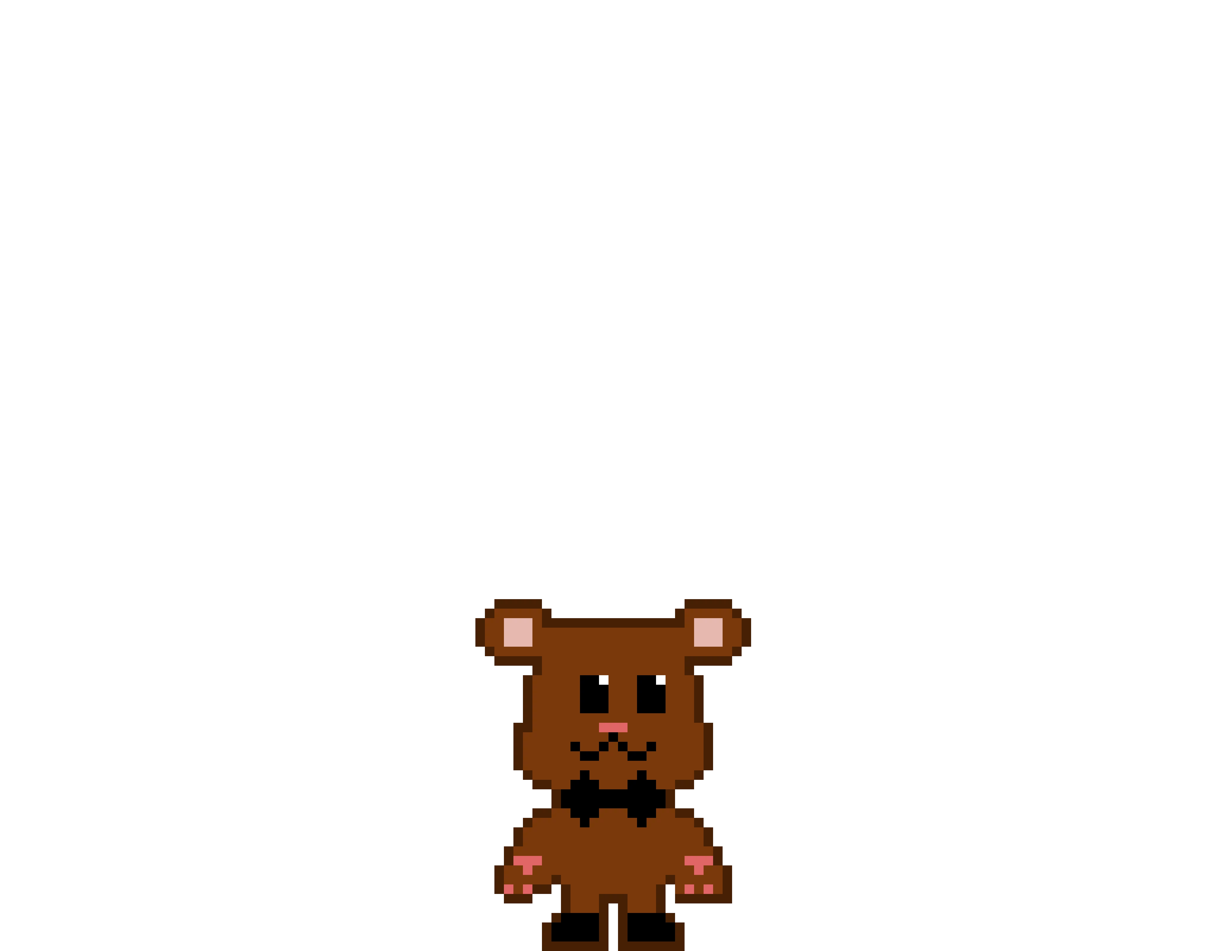 Freddy plush/chris&rsquo;s teddy/ crying child&rsquo;s teddy.