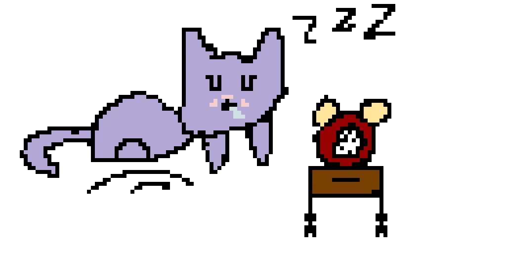 princess violet the illusion cat from catdale and she is not floating thats an illusion from her