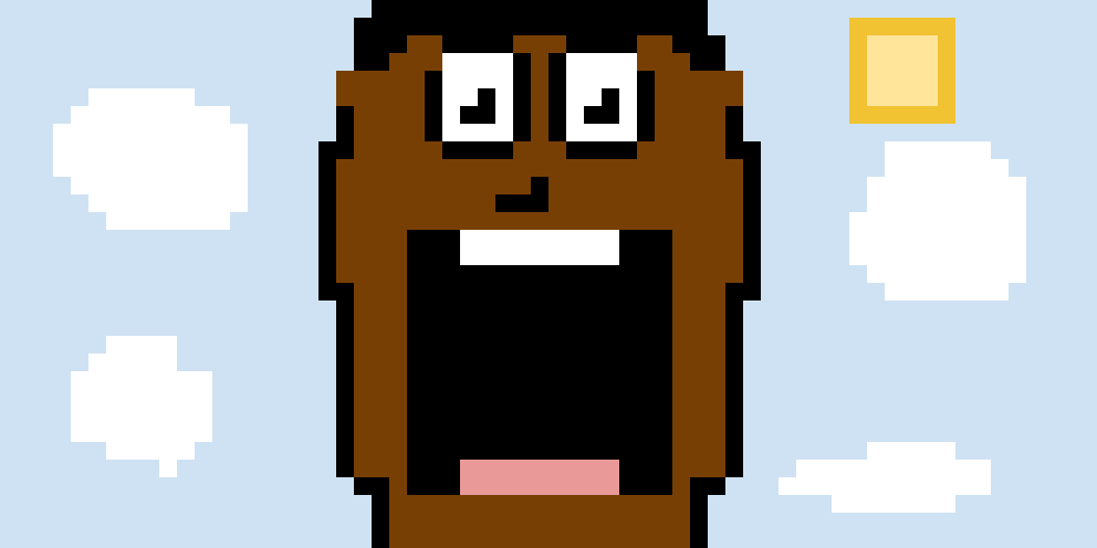 THE FACE I MADE WHEN I HIT 79 LIKES!