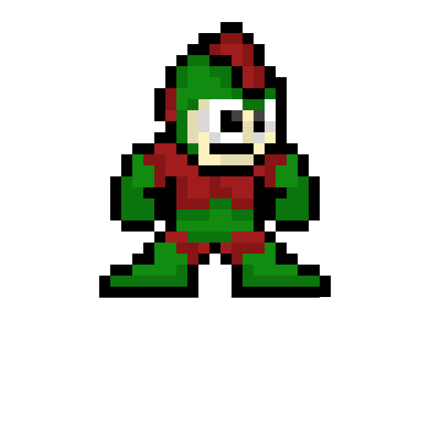 Dinoman (Dinopixel Version Of Megaman)