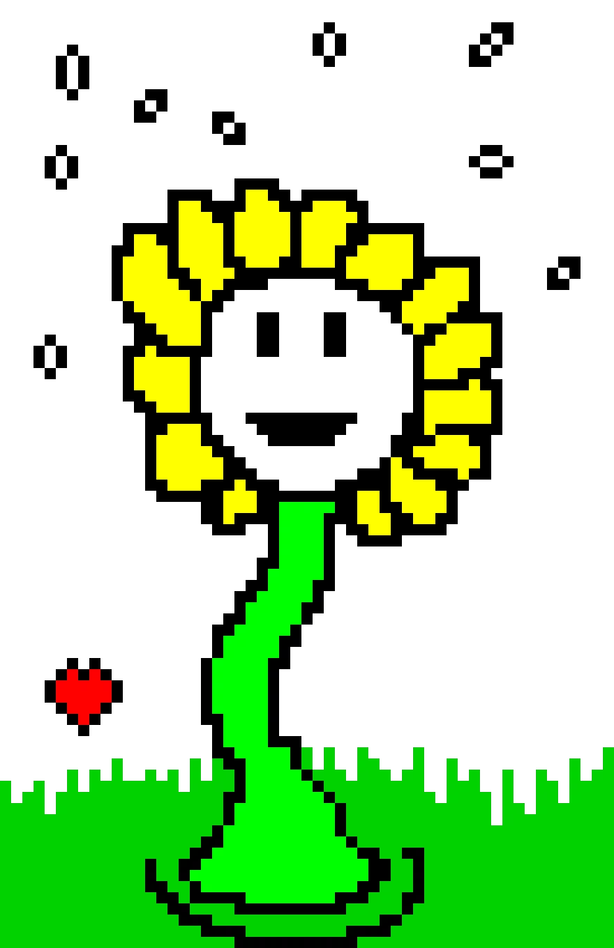 Hi i&rsquo;m flowey, flowey the flower.