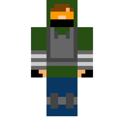 lol minecraft soldier skin