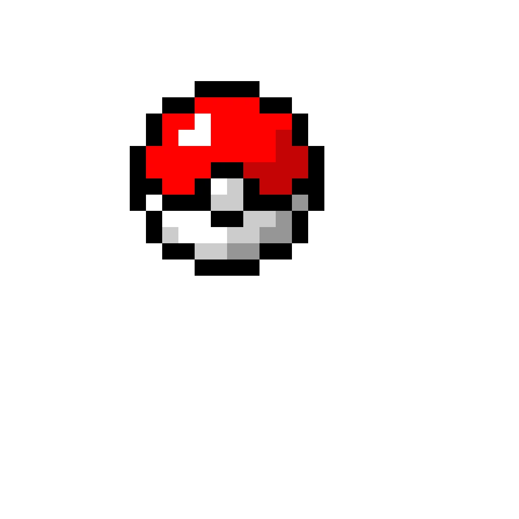 pokeball aka first okay art on dinopix