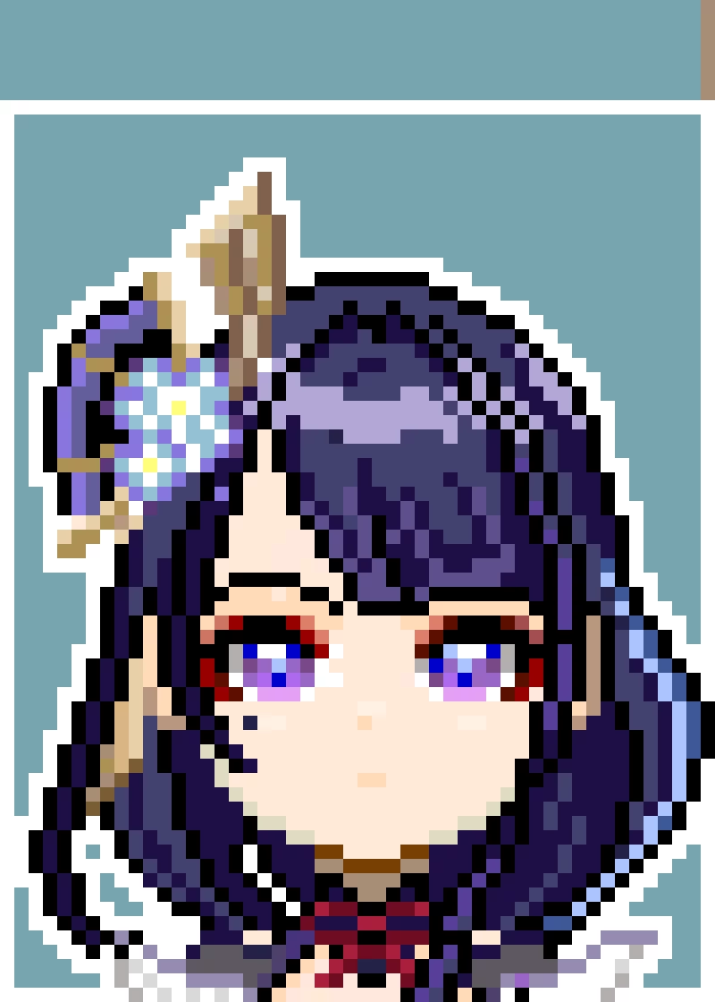 raiden shogun remake of dekunyart on devianart