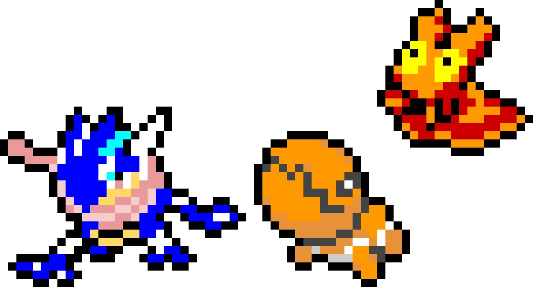 some pokemon sprites
