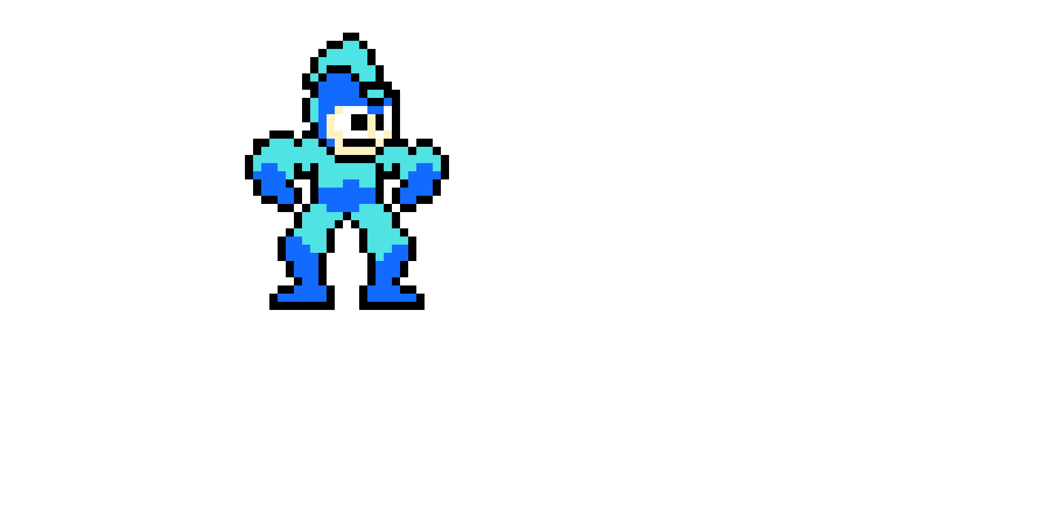 Uncomfortably Buff Megaman