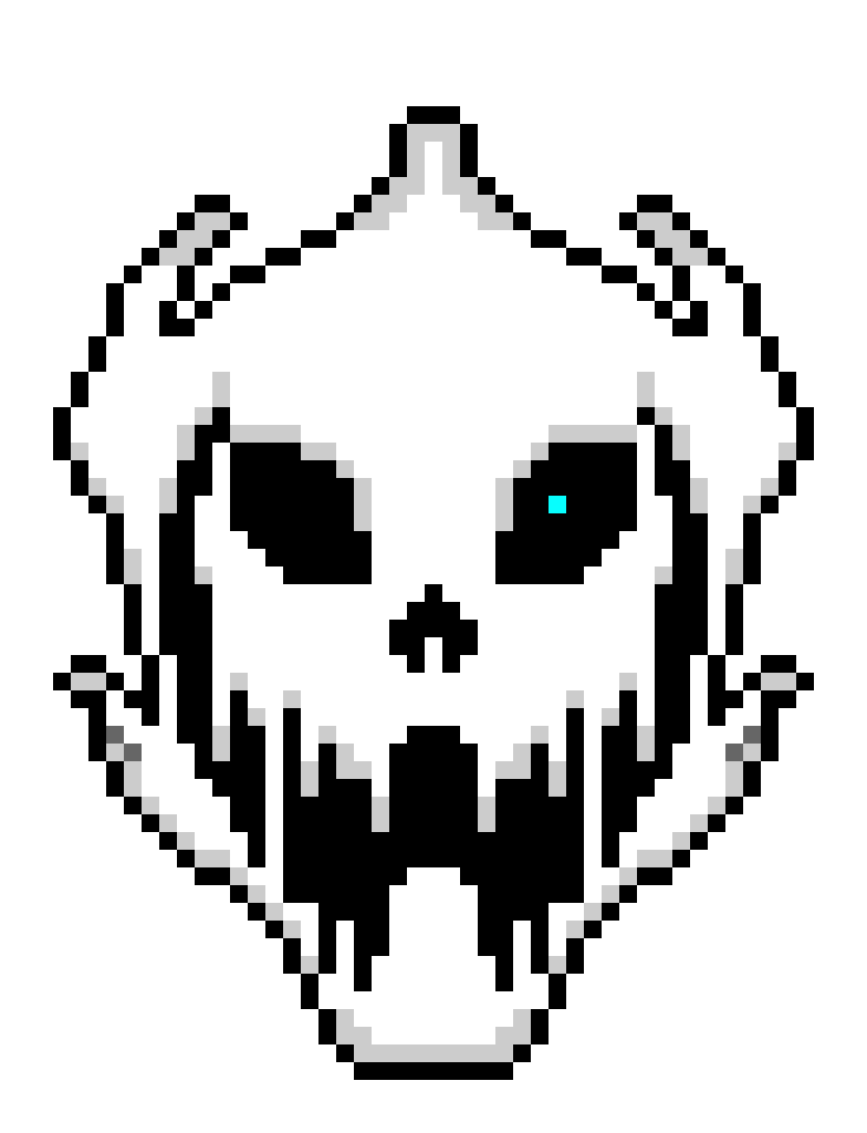 dust sans blaster