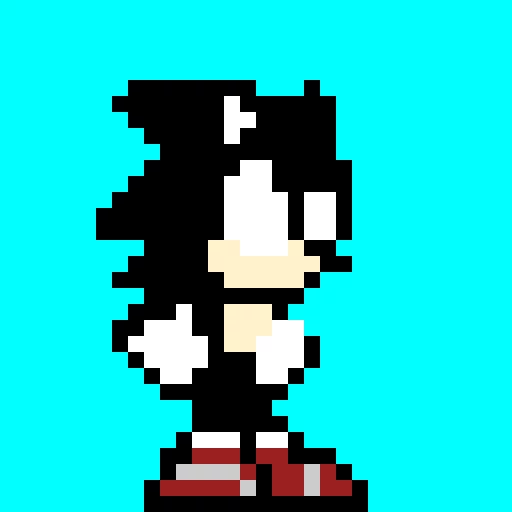 i made dark sonic yaaaa