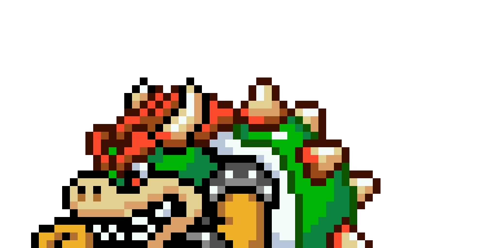 More SMW Characters (Bowser Sprite is Different size so it is weird)