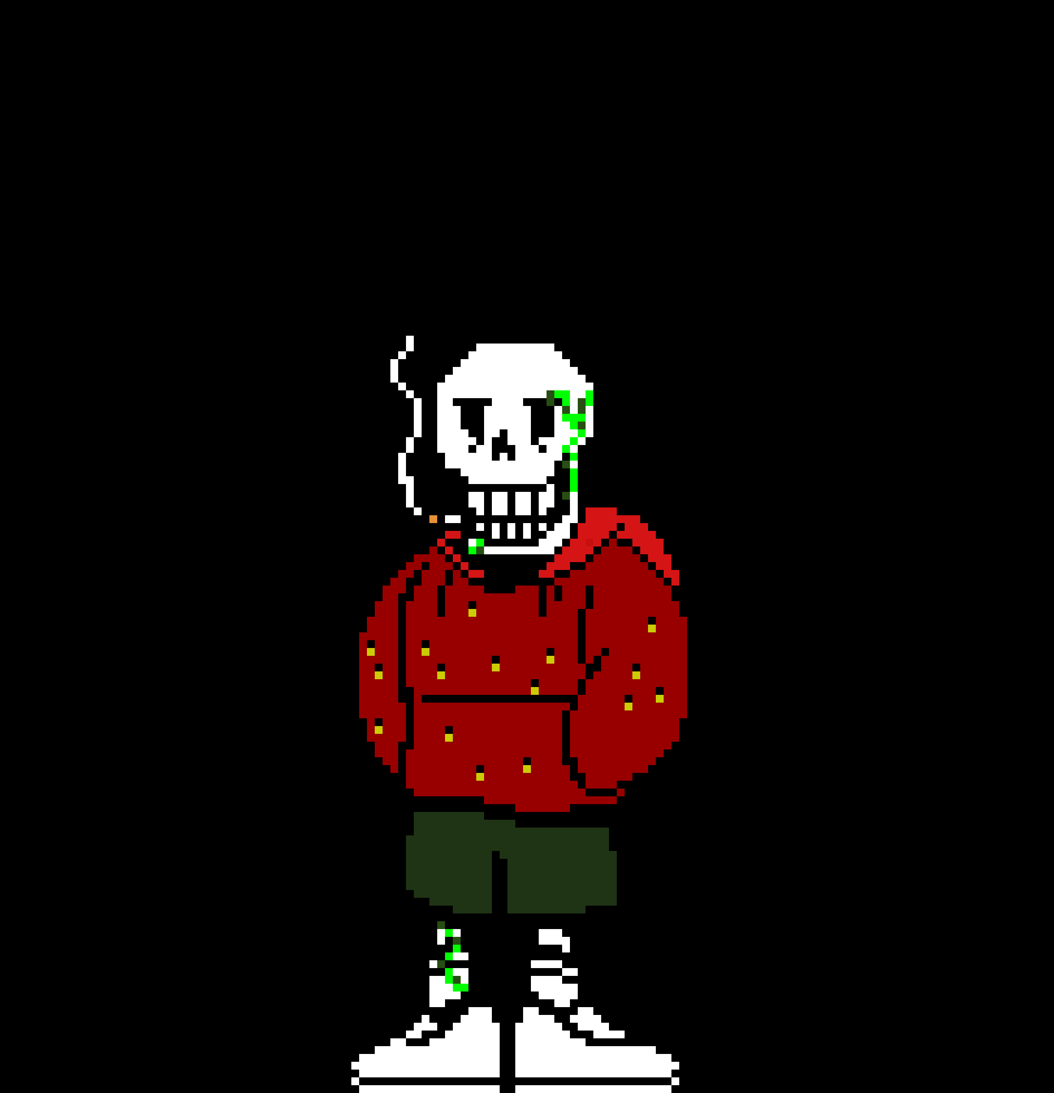 same as sans this papy is from fruitale my own au