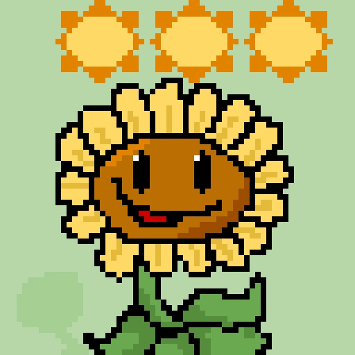 sunflower from pvz
