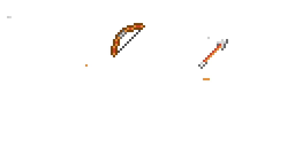 bow and arrow minecraft