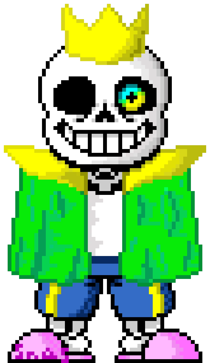 my new au dinoking sans