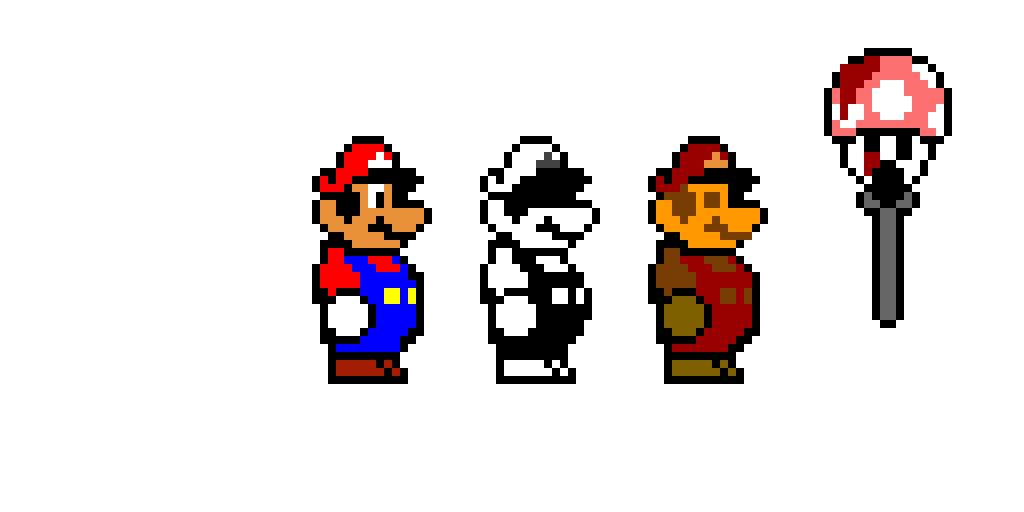 SMB3 Sprites Pixel Art By Intomadness DinoPIXEL