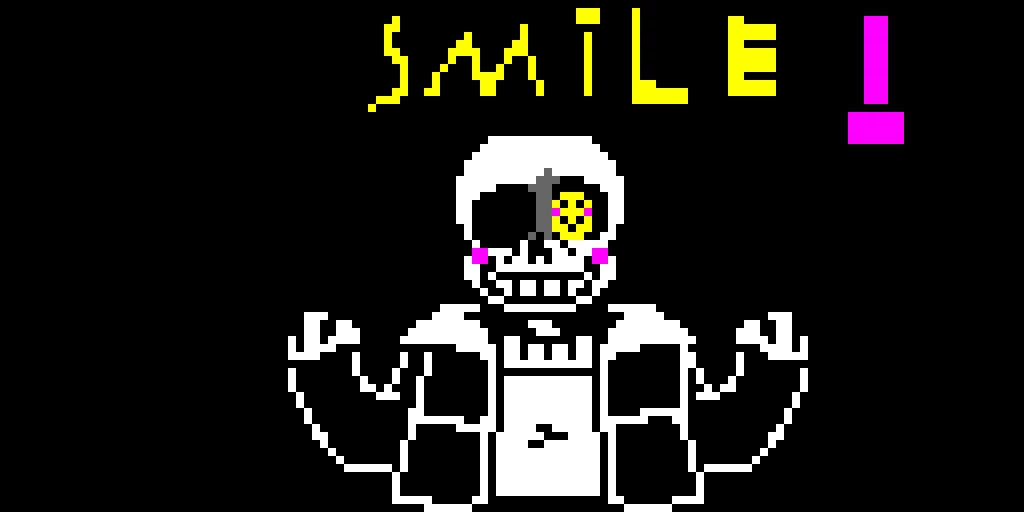Sans always SMILED...=)