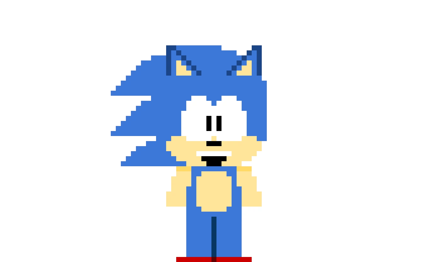 sonic but south park