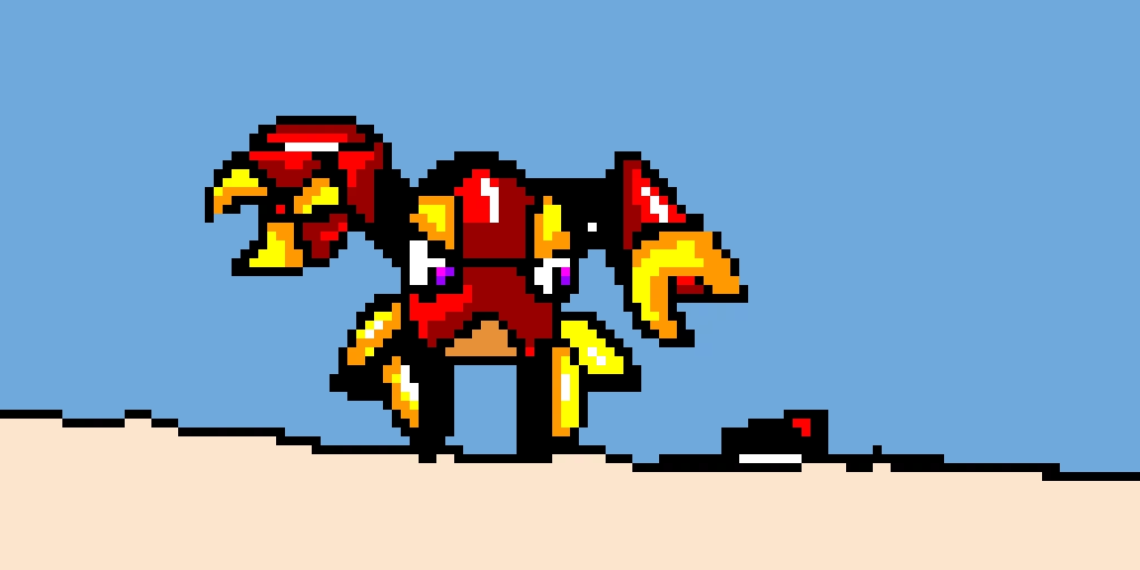 a crab will catch a ant