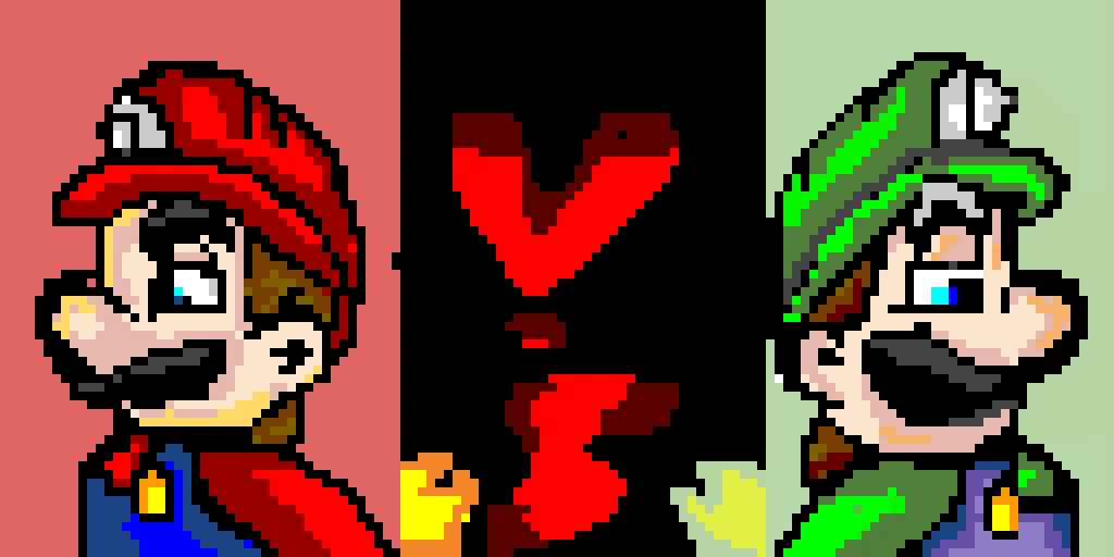 mario vs luigi