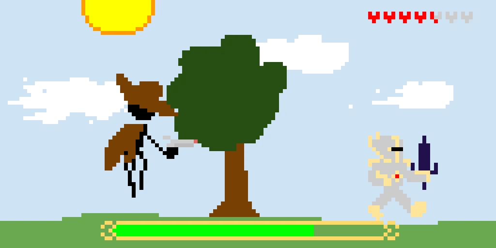 oh dear he chose melee