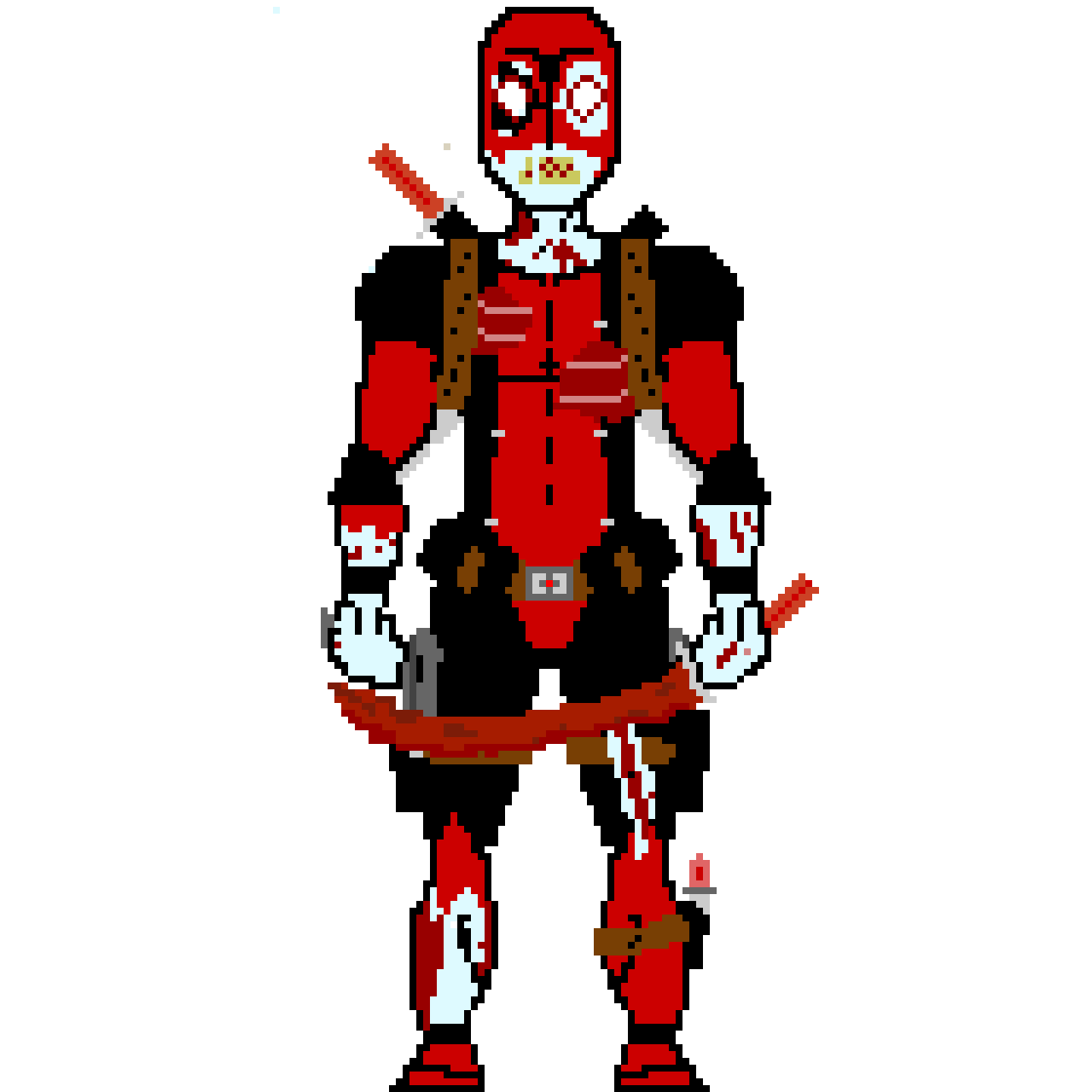 Zombie Deadpool (Katana in hand)