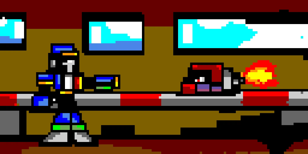 what he the red robot is better than i thought