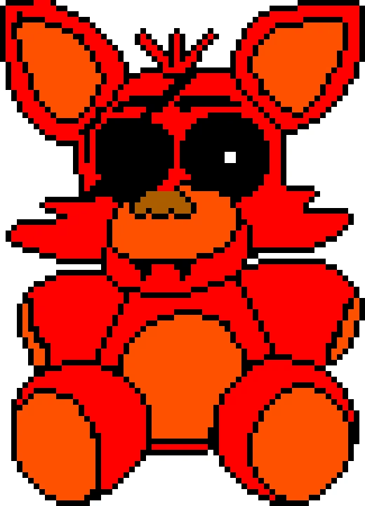 foxy plush, thanks for original project by pixeltiger13