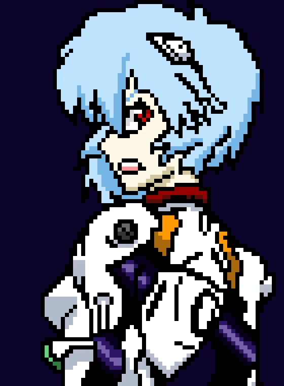 rei ayanami from neon genesis evangelion