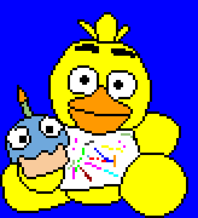 Credits to @pixeltiger13 !) Chica The Chicken