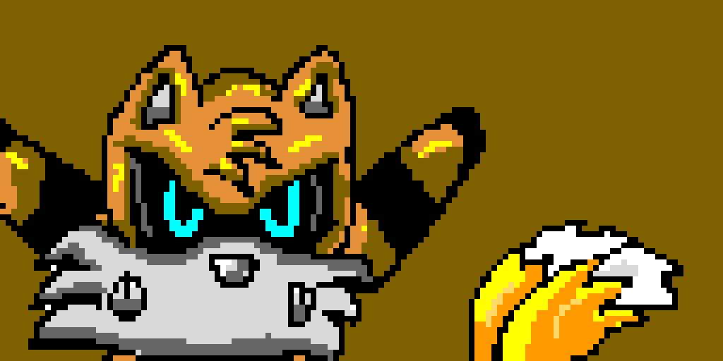 metal tails has defeated tails lol