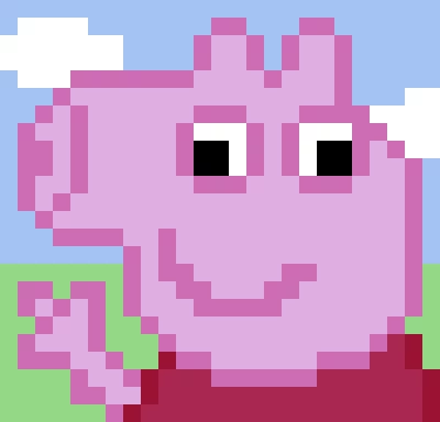 cursed peppa pig contest