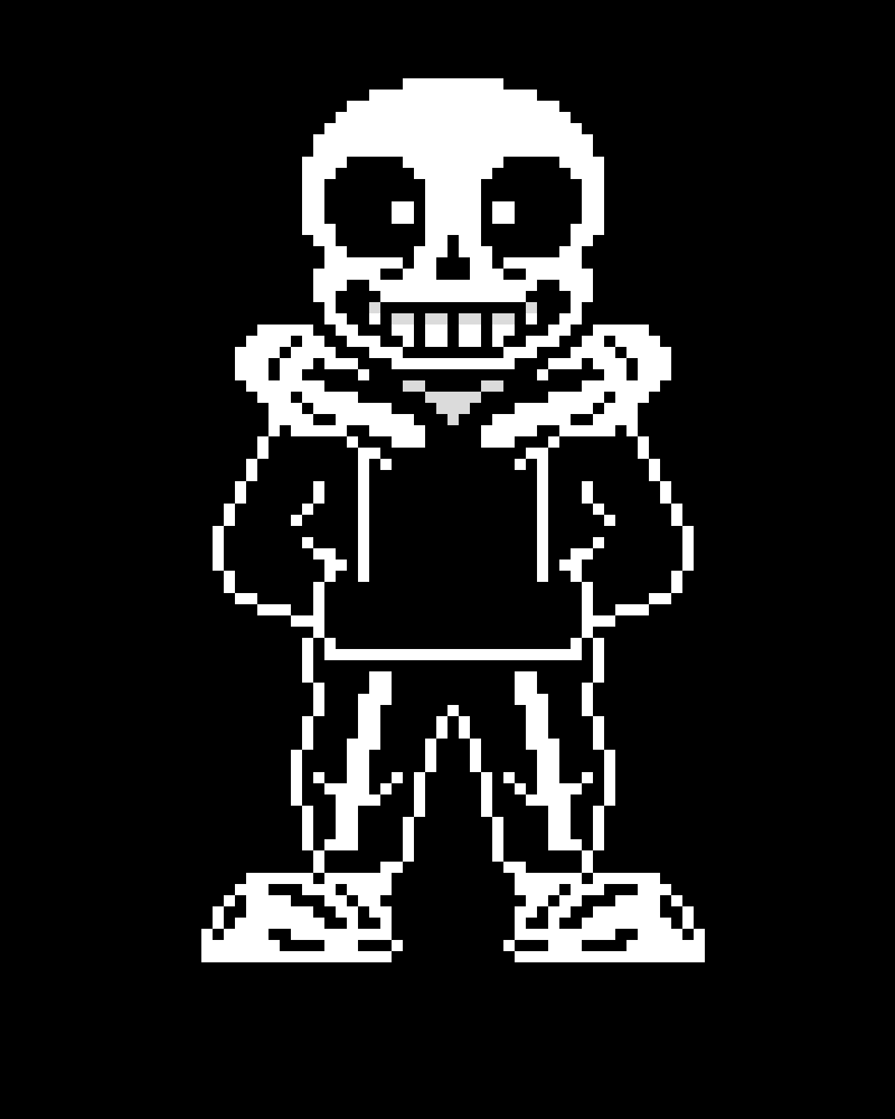 my sans battle sprite base