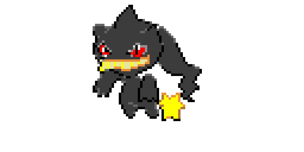Banette!(at 20 likes i’ll do a vote victini or jirachii)