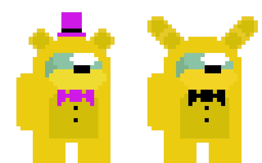 fredbear and springbonnie crewmates
