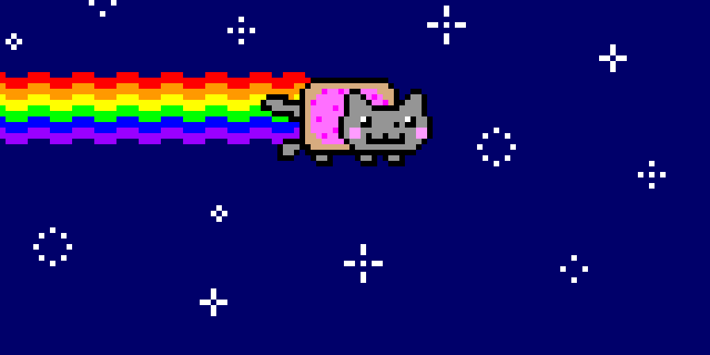 Nyan Cat (Can Someone Make It A GIF?)