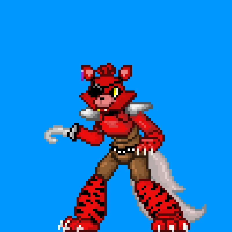 Glamrock Foxy (credit to pixeltiger )