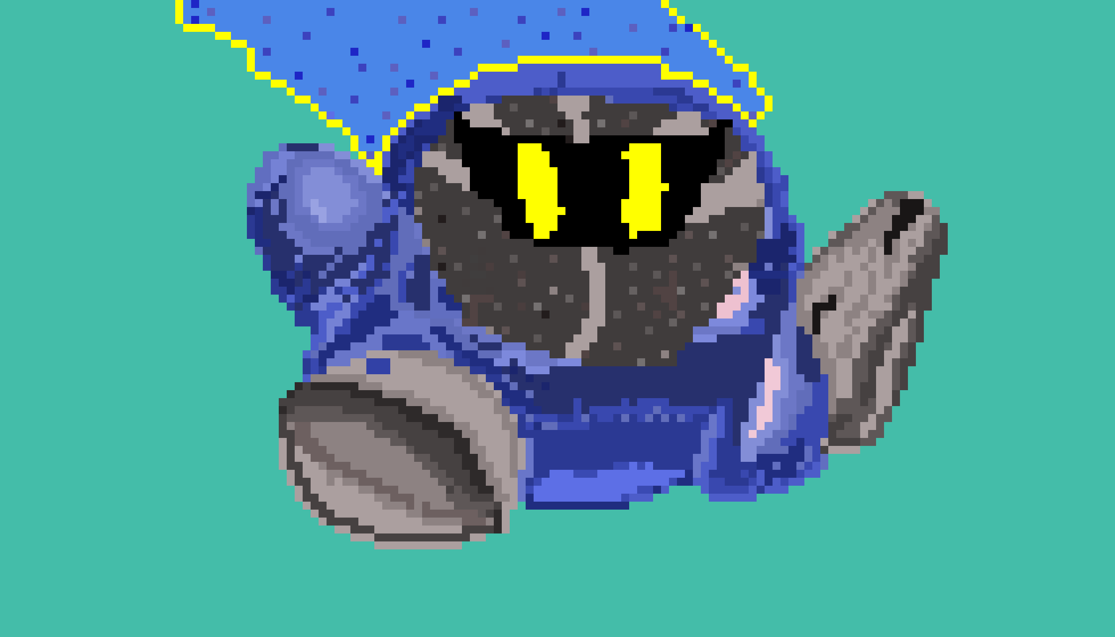 Meta Knight. Credits to @Hankiscool for the kirby model.