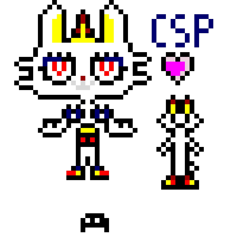 my first pixel art! (before i had an acc)